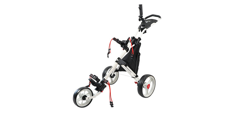 Load video: NewFly TWO GOLF PUSH TROLLEY